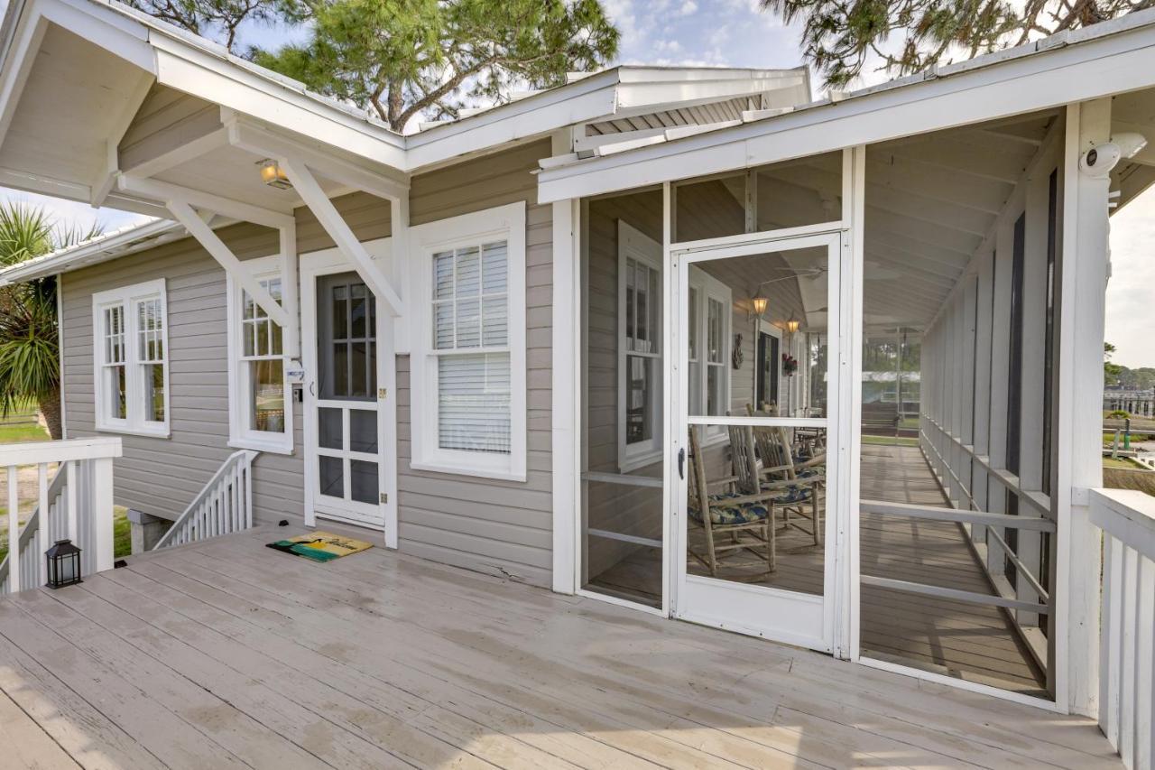 Panacea Waterfront Ochlockonee Bay Cottage With Views! מראה חיצוני תמונה