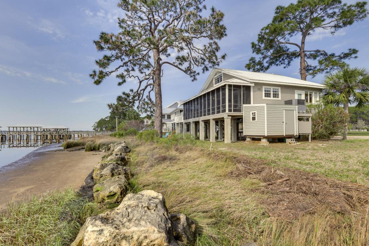 Panacea Waterfront Ochlockonee Bay Cottage With Views! מראה חיצוני תמונה