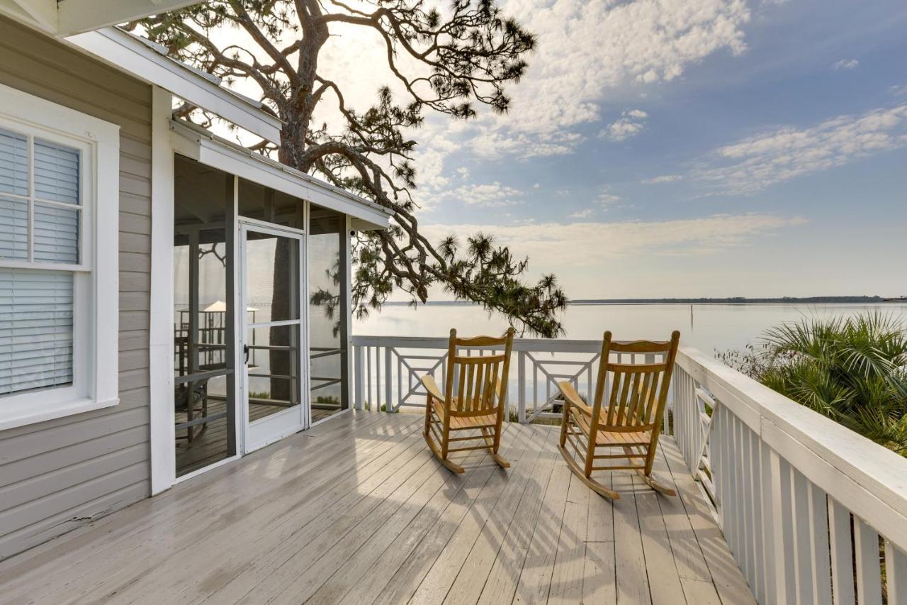 Panacea Waterfront Ochlockonee Bay Cottage With Views! מראה חיצוני תמונה