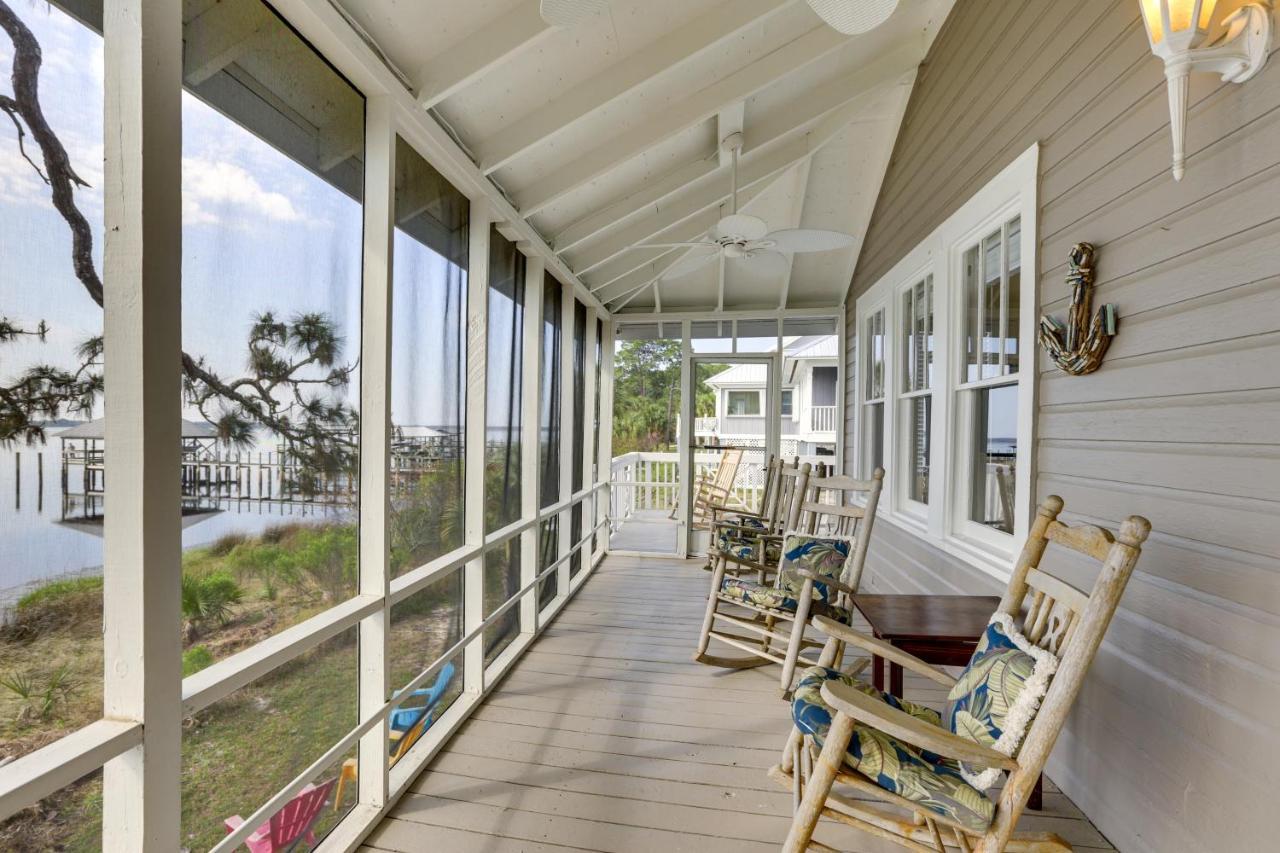 Panacea Waterfront Ochlockonee Bay Cottage With Views! מראה חיצוני תמונה